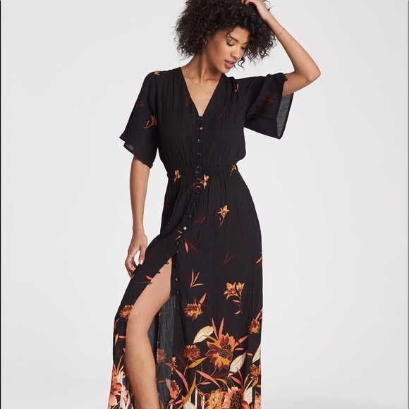 🌴🔆BILLABONG- AUTUMN BREEZE MAXI DRESS🔆🌴 - Picture 11 of 15